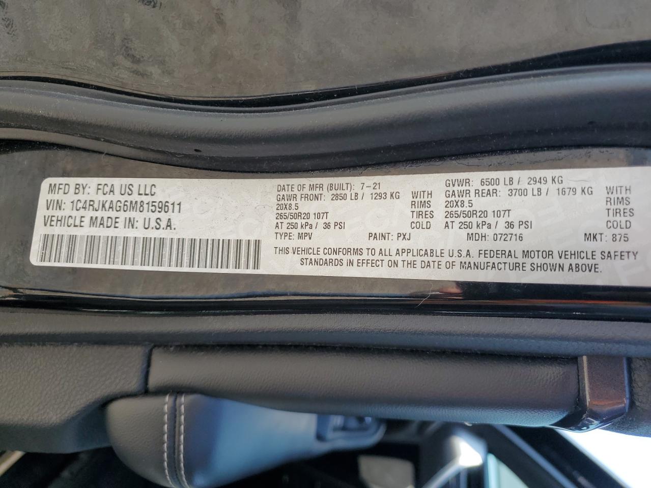 JEEP GRAND CHEROKEE L LAREDO