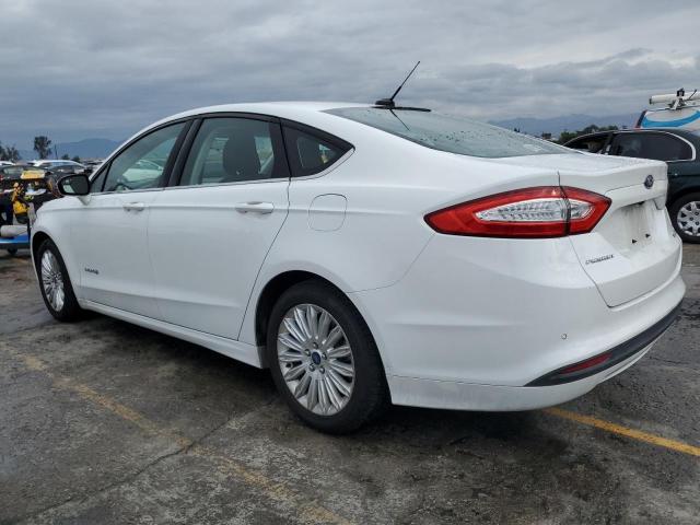 FORD FUSION SE HYBRID 2015 white  hybrid engine 3FA6P0LU8FR160937 photo #3