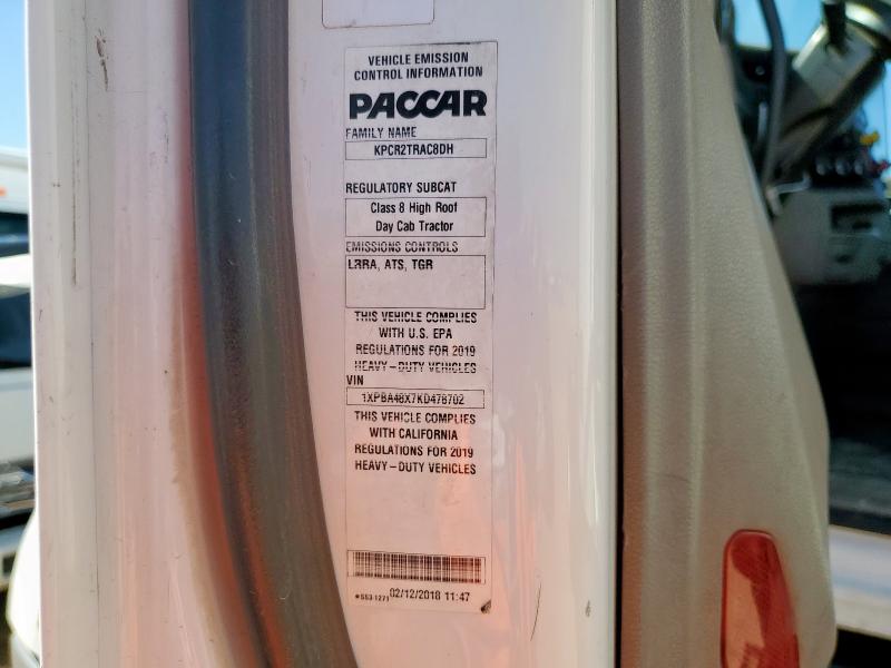 2019 PETERBILT TRACTOR 579 #3284643375