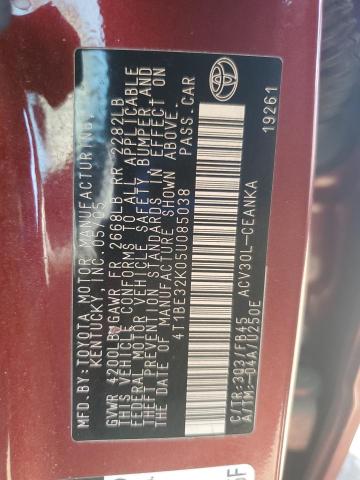 2005 TOYOTA CAMRY LE #3302158118