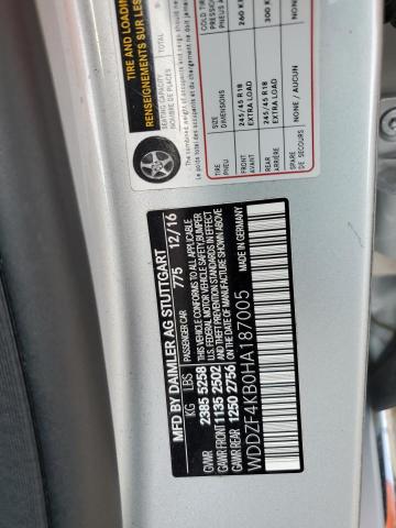 2017 MERCEDES-BENZ E 300 4MAT - WDDZF4KB0HA187005