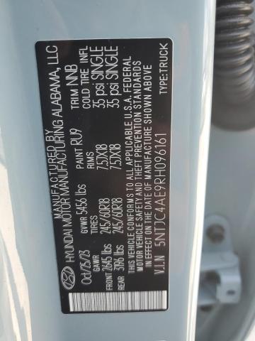 2024 HYUNDAI SANTA CRUZ SEL 5NTJC4AE9RH096161