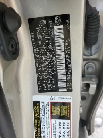 2017 TOYOTA CAMRY XSE 4T1BK1FKXHU577426