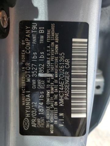 2012 HYUNDAI ACCENT GLS #3290291246