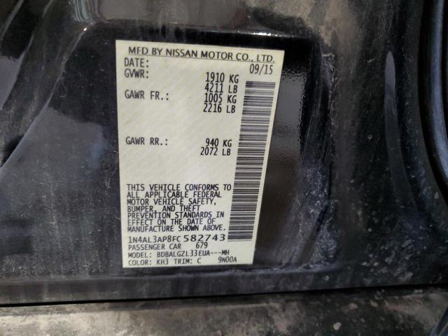 2015 NISSAN ALTIMA 2.5 - 1N4AL3AP8FC582743