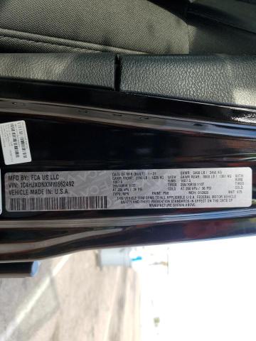 2021 JEEP WRANGLER U 1C4HJXDNXMW662492