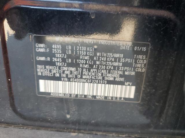 2015 SUBARU OUTBACK 2. 4S4BSBNC6F3281970