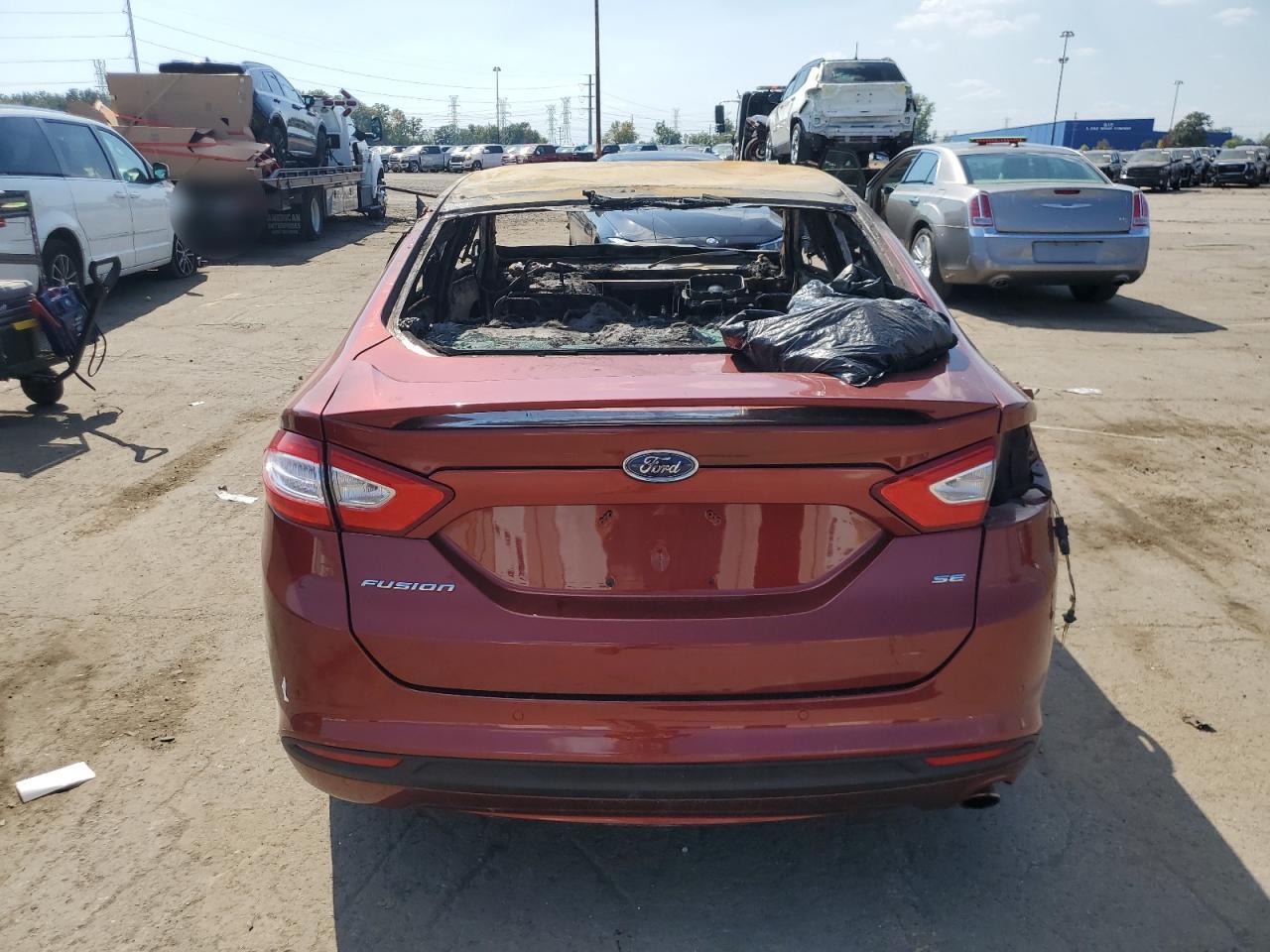 Lot #3317733113 2014 FORD FUSION SE