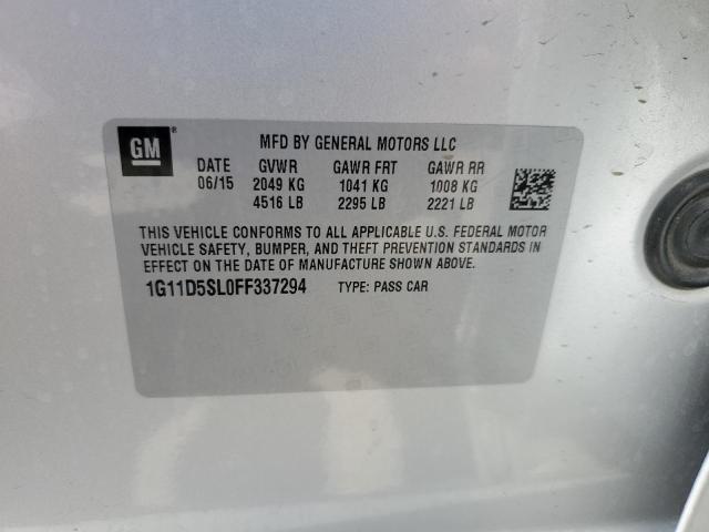 2015 CHEVROLET MALIBU 2LT - 1G11D5SL0FF337294