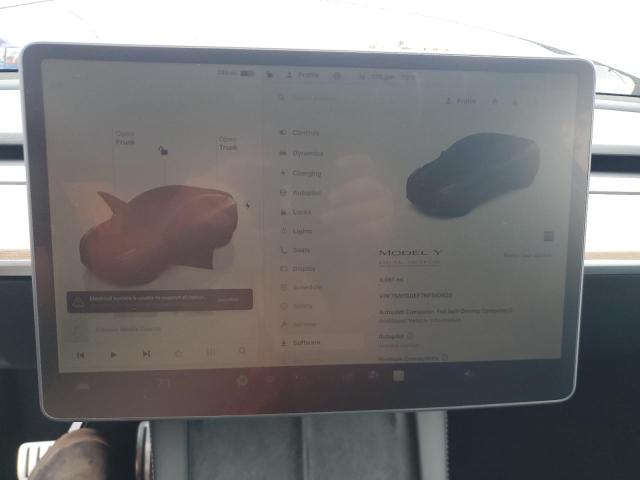 2022 TESLA MODEL Y 7SAYGDEF7NF562623