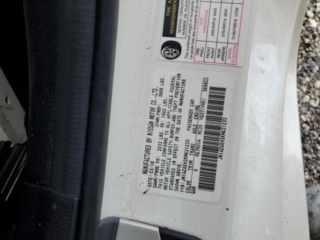 2019 NISSAN 370Z BASE JN1AZ4EH2KM421233