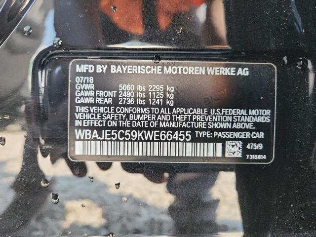 2019 BMW 540 I WBAJE5C59KWE66455
