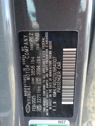 2025 HYUNDAI ELANTRA LI - KMHLP4DG2SU984007