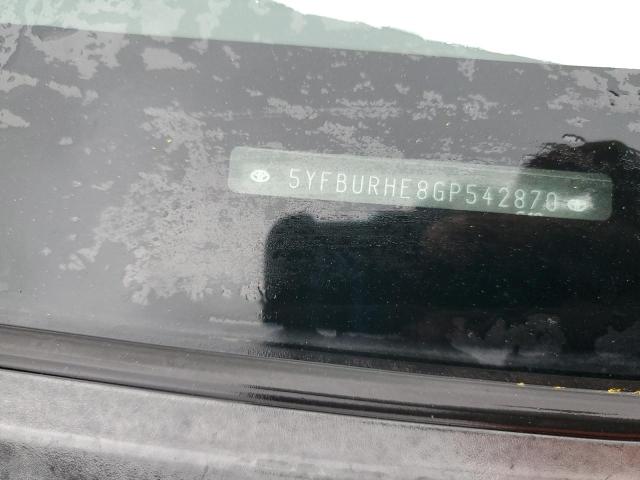 2016 TOYOTA COROLLA L - 5YFBURHE8GP542870