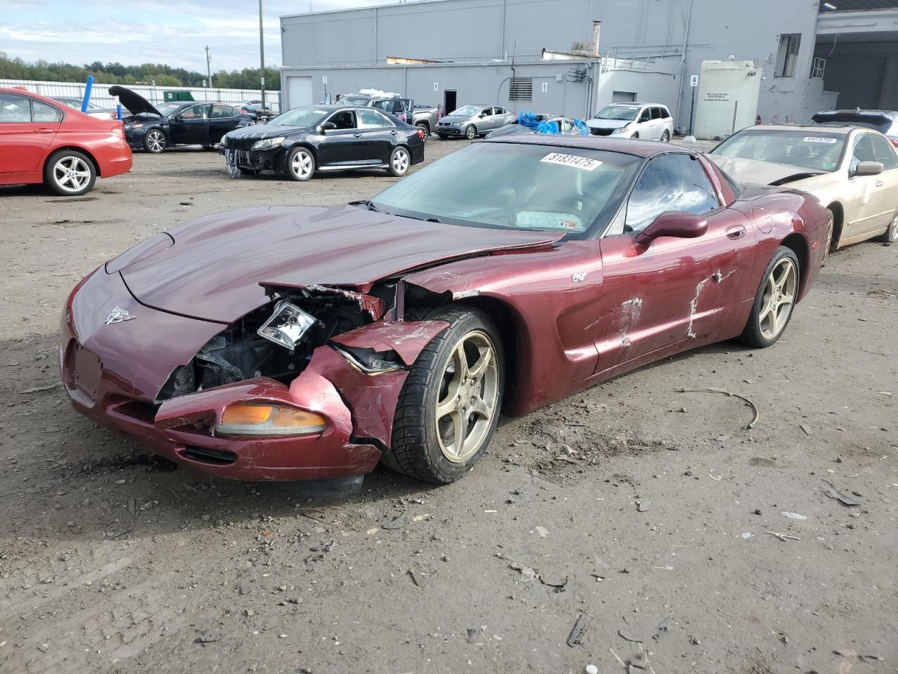  Salvage Chevrolet Corvette