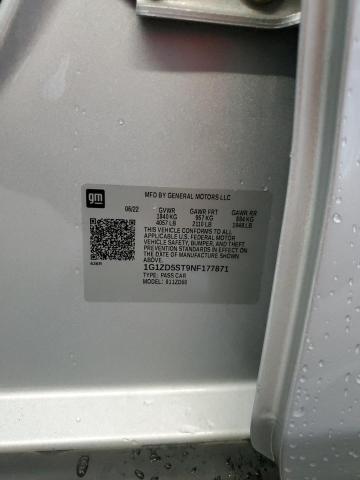 2022 CHEVROLET MALIBU LT - 1G1ZD5ST9NF177871