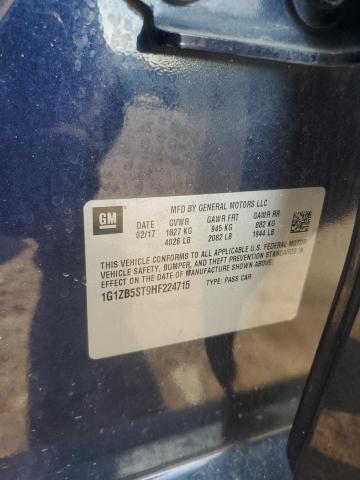 2017 CHEVROLET MALIBU LS 1G1ZB5ST9HF224715