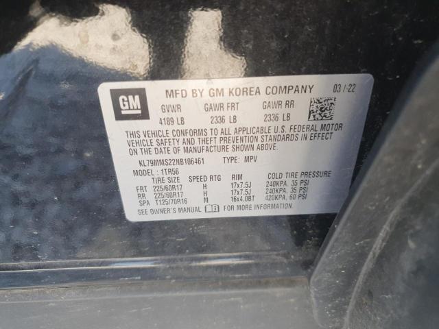 2022 CHEVROLET TRAILBLAZE #3303574931