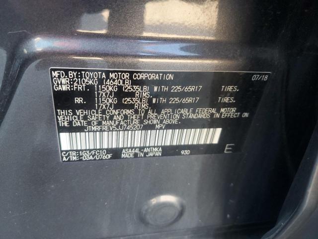 2018 TOYOTA RAV4 ADVEN JTMRFREV5JJ745207
