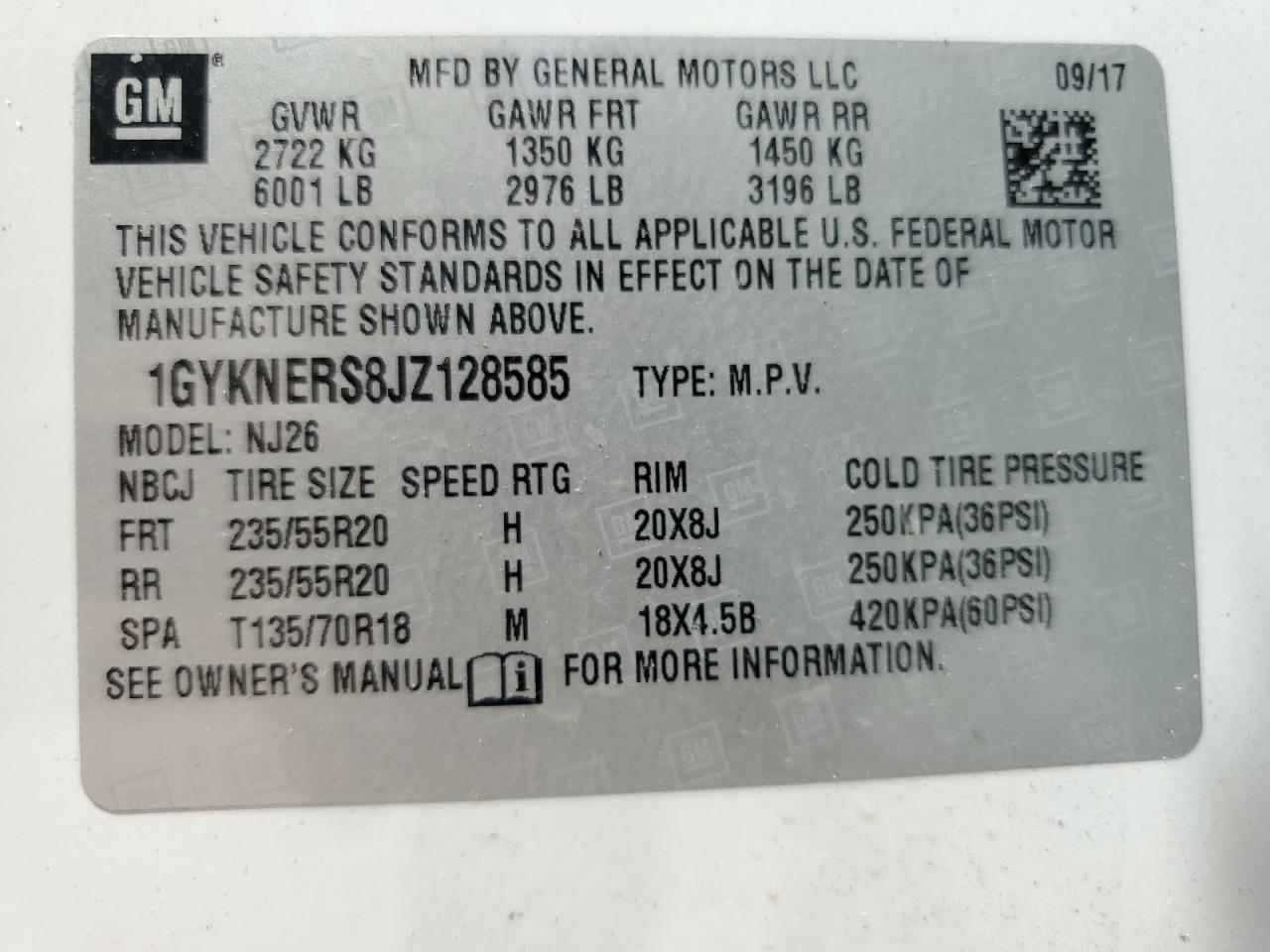 CADILLAC XT5 PREMIUM LUXURY