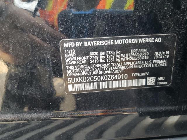 2019 BMW X6 XDRIVE3 #3242415946