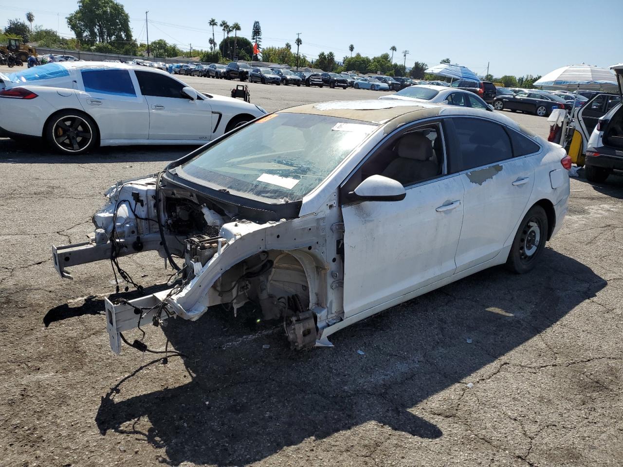 Lot #3284119544 2015 HYUNDAI SONATA SE