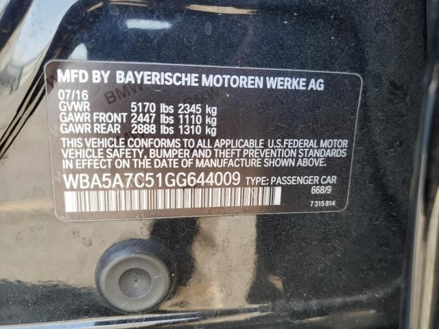 2016 BMW 528 XI WBA5A7C51GG644009