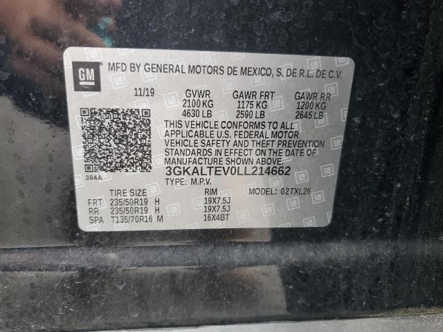 2020 GMC TERRAIN SL 3GKALTEV0LL214662