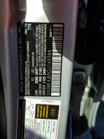 2016 MERCEDES-BENZ C 300 55SWF4JB5GU169344
