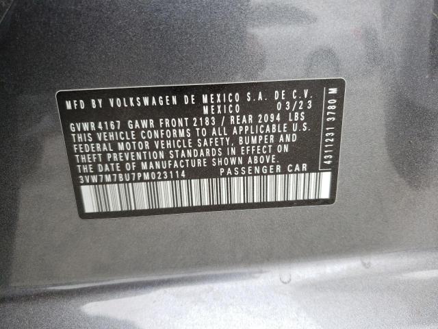 2023 VOLKSWAGEN JETTA SE #3304652002