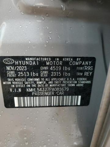 2023 HYUNDAI SONATA HYB - KMHL54JJ7PA083679