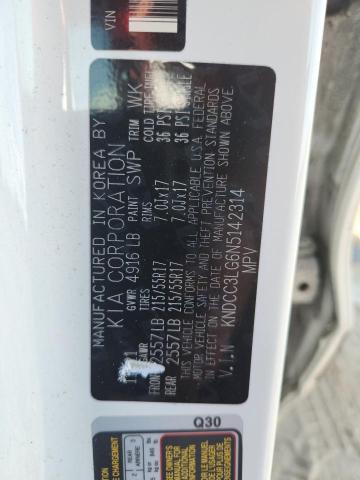 2022 KIA NIRO S KNDCC3LG6N5142314
