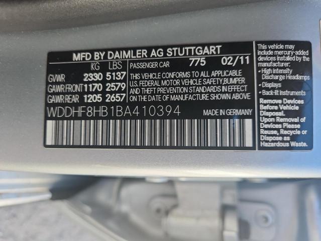 2011 MERCEDES-BENZ E 350 4MAT - WDDHF8HB1BA410394