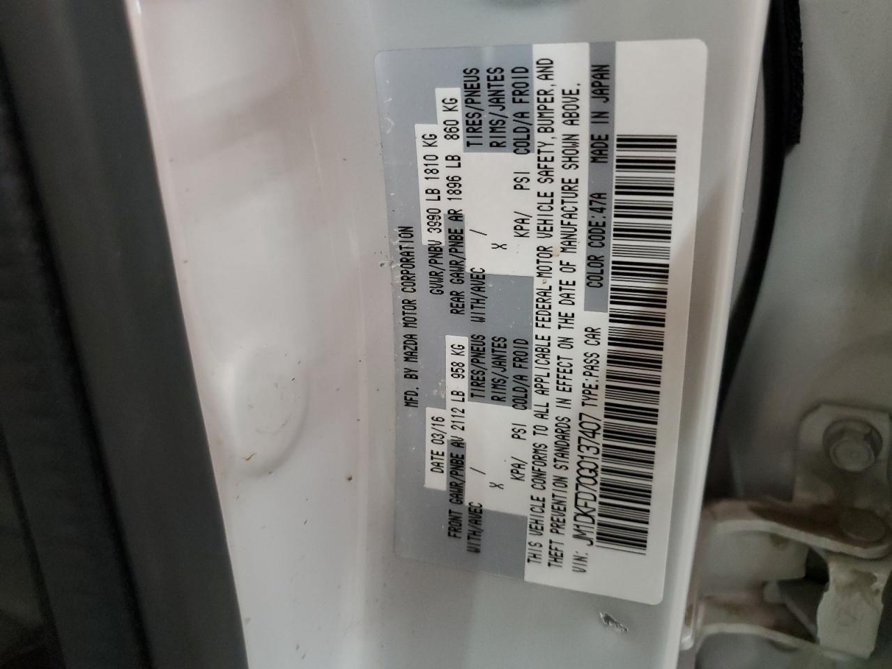 MAZDA CX-3 GRAND TOURING