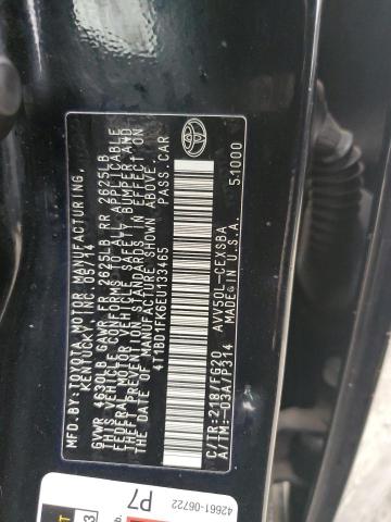 2014 TOYOTA CAMRY HYBRID - 4T1BD1FK6EU133465