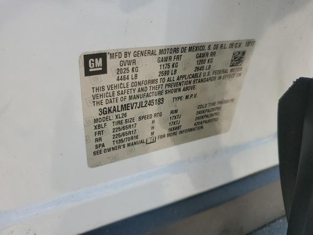 2018 GMC TERRAIN SL - 3GKALMEV7JL245183