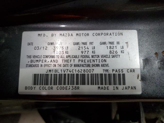 2012 MAZDA 3 I - JM1BL1V74C1628007