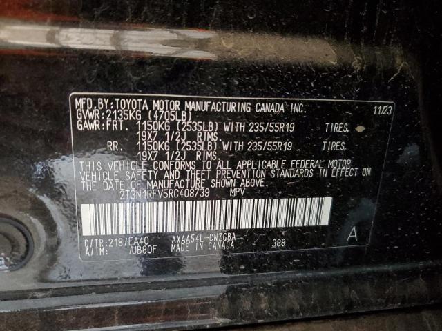 2024 TOYOTA RAV4 LIMITED 2T3N1RFV5RC408739