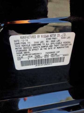 2019 INFINITI Q70 3.7 LU JN1BY1AP1KM505613