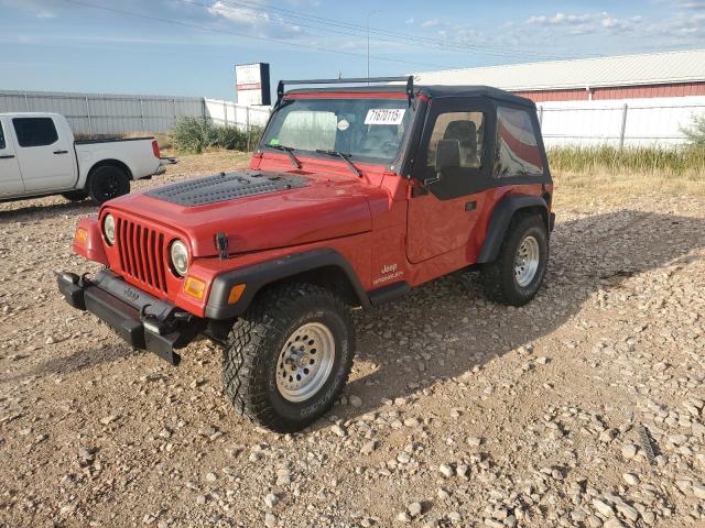 Global Auto Auctions: 2004 JEEP WRANGLER X