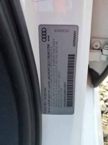 2017 AUDI A6 PREMIUM PLUS WAUG8AFC2HN014587