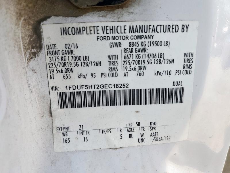 2016 FORD F550 SUPER #3266965530