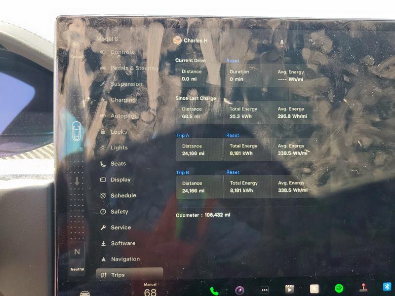 2021 TESL MODEL S - 5YJSA1E68MF453055