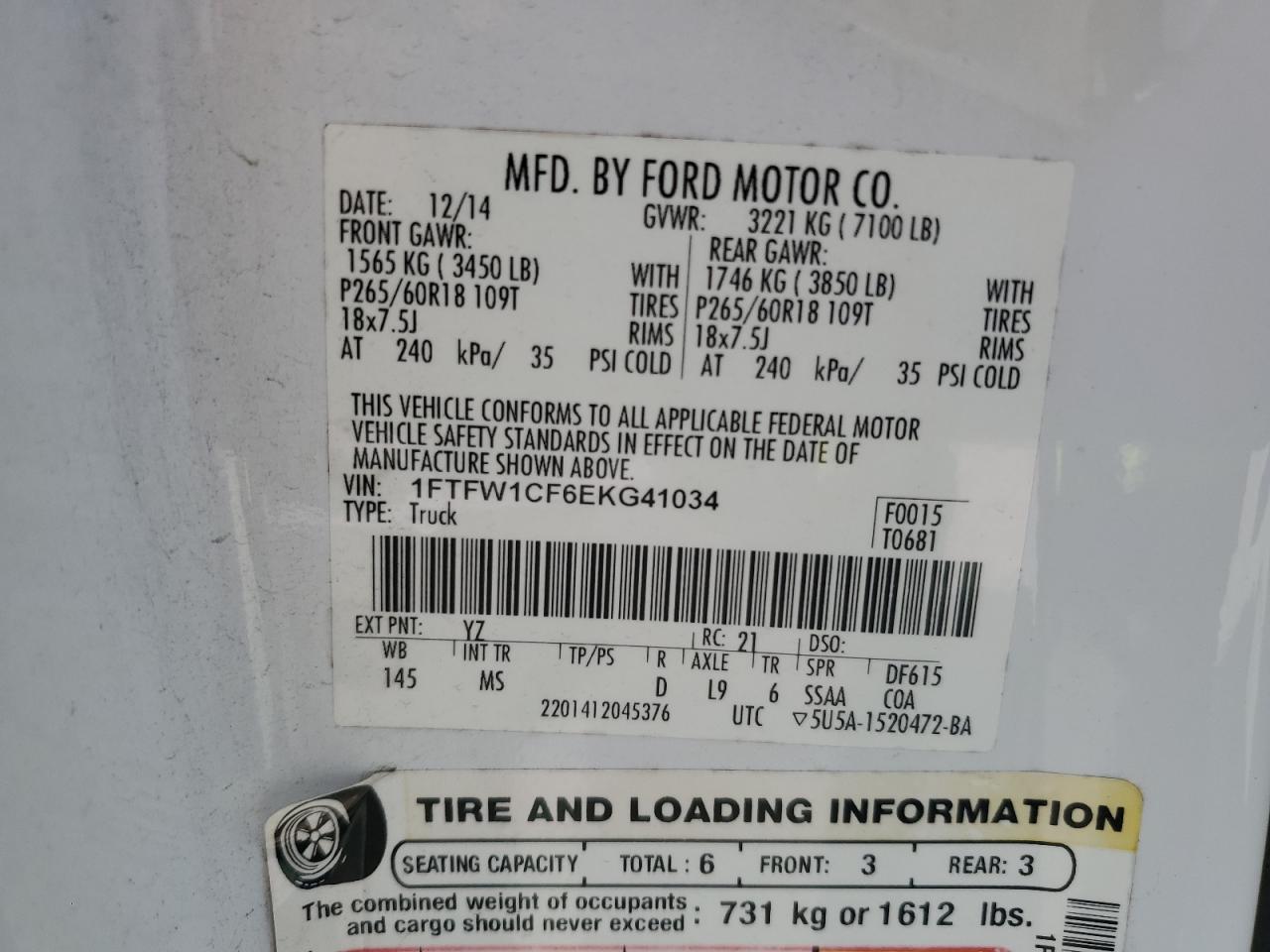 FORD F-150 SUPERCREW