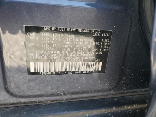 2017 SUBARU ALL OTHER 4S4BSACC2H3327620