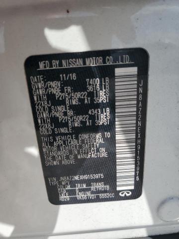 2017 INFINITI QX80 BASE JN8AZ2NEXH9153975