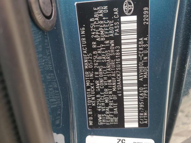 2025 TOYOTA CAMRY XSE - 4T1DAACK7SU161843