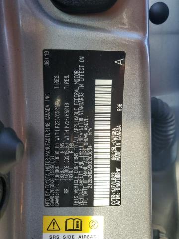 2019 LEXUS RX 350 BAS 2T2BZMCA9KC203094