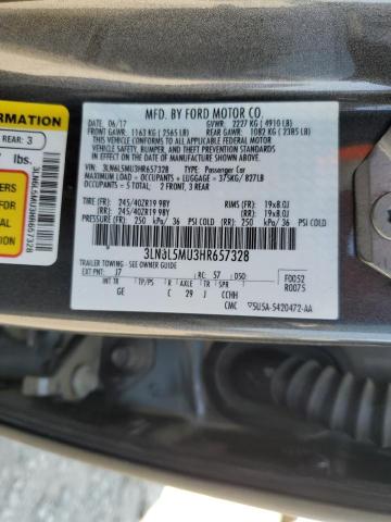2017 LINCOLN MKZ HYBRID - 3LN6L5MU3HR657328