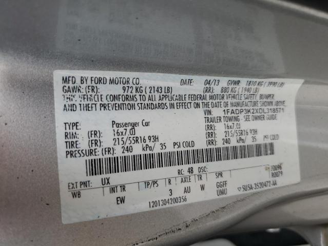 2013 FORD FOCUS SE #3246989216